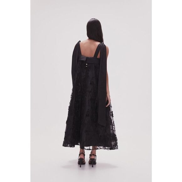 AJE Ursula Midi Dress black AU6/US2 - Picture 5 of 12